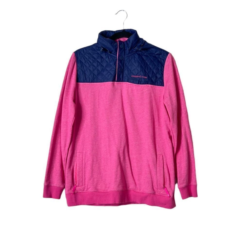 Vineyard Vines Quilted Nylon Performance Shep Shirt Pullover Size Small